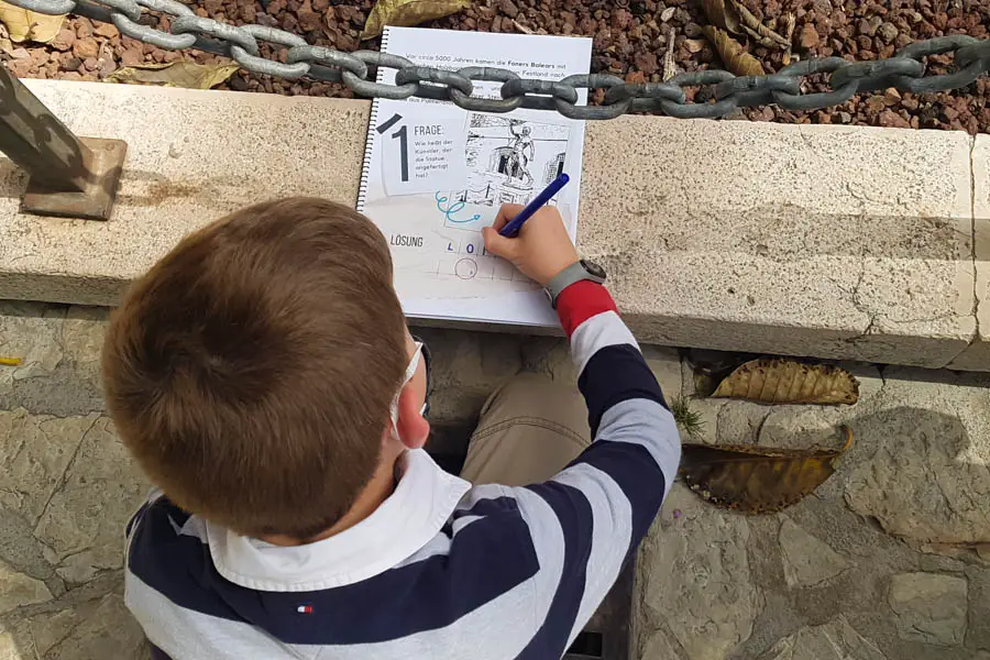 Palma with kids: Scavenger hunt in Palma de Mallorca.