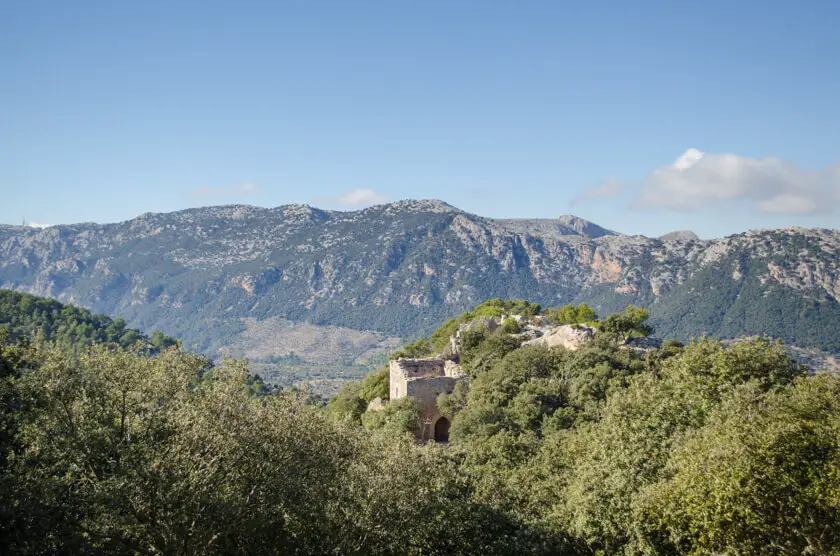 Wandern mit Kindern auf Mallorca: Castell Burg von Alaró