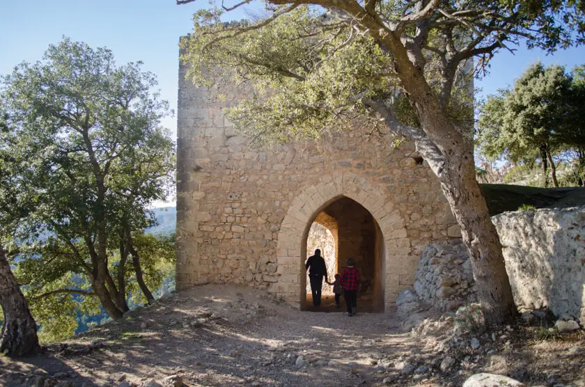 The castle ruin Castell d'Alaró