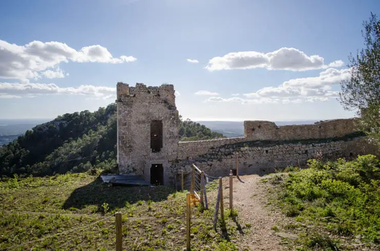 Burg-Castell-de-Santueri Mallorca für Kinder