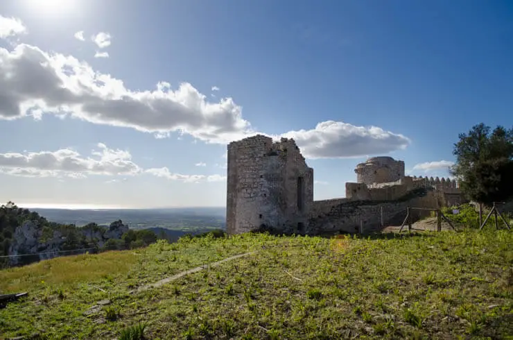 Burg-Castell-de-Santueri Mallorca für Kinder