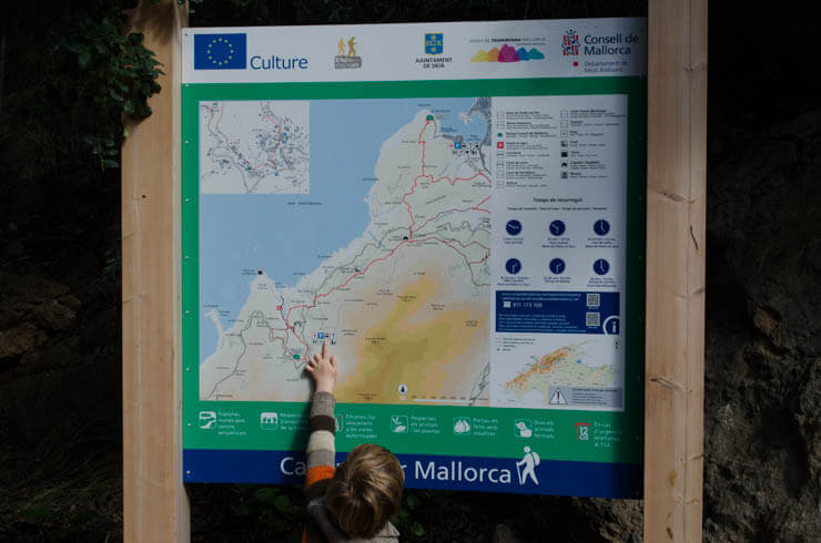 Mallorca für Kinder Cala Deiá