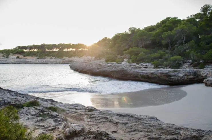 Cala Mondrago: Calo d'es Borgit