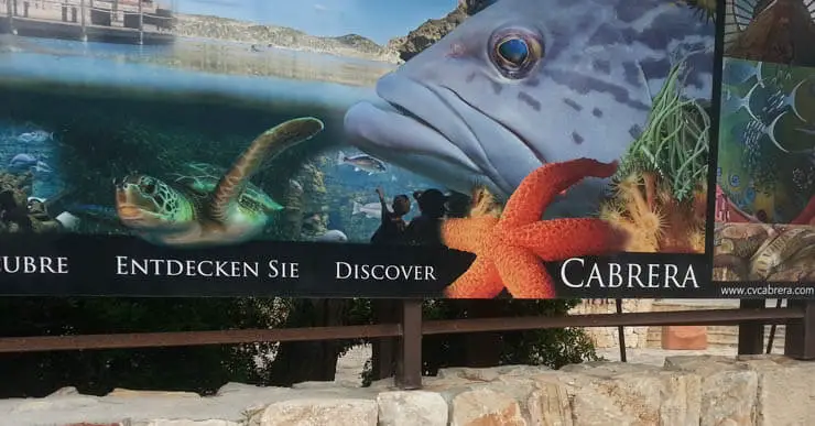 Das Besucherzentrum / Aquarium in Colonia de Sant Jordi