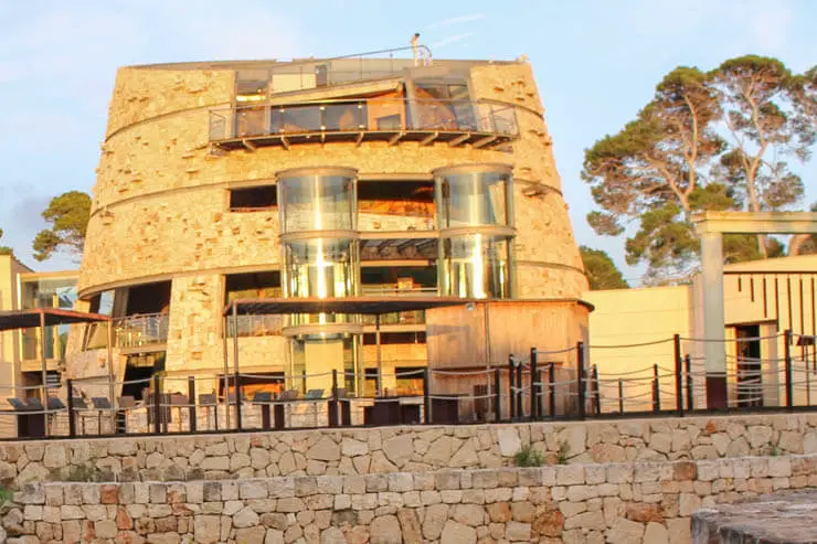 Aquarium in Colonia de Sant Jordi - Besucherzentrum Cambrera