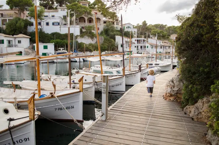 Das Fischerdorf Cala Figuera bei Santanyí