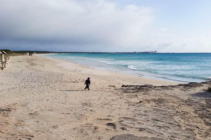 Mallorca Es Trenc für Kinder