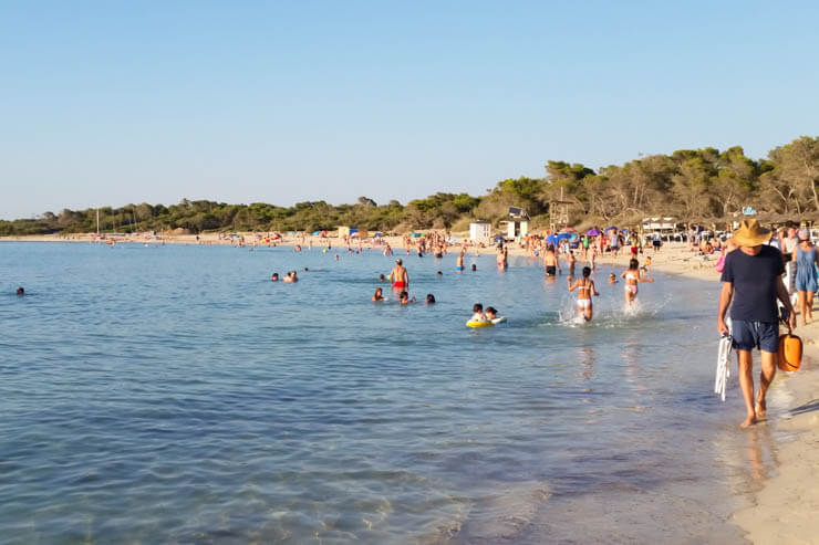 Colonia de Sant Jordi Strände