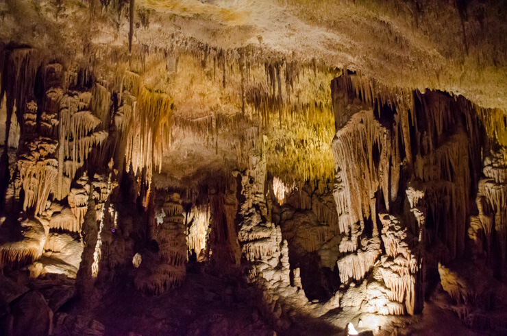 Höhlen in Porto Cristo