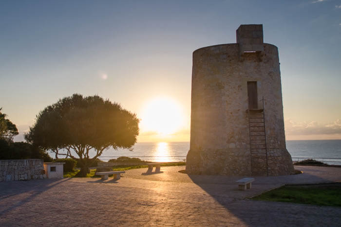 Piratenwachturm in Cala Santanyí