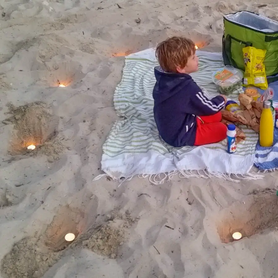 Johannisnacht auf Mallorca: Picknick am Strand