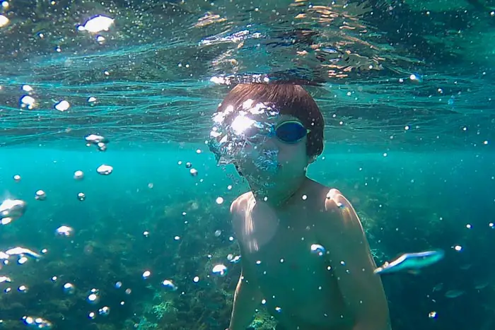 Mallorca im Juli - Immer im Wasser