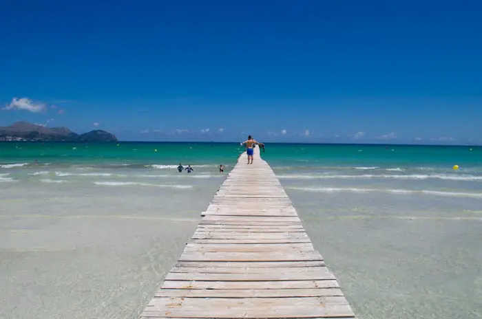 Kinderfreundlicher Strand: Playa de Muro