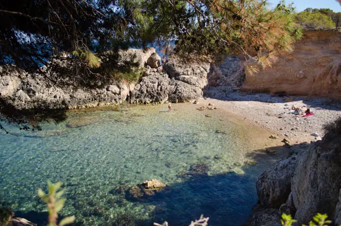 Der Strand an der Punta Negra