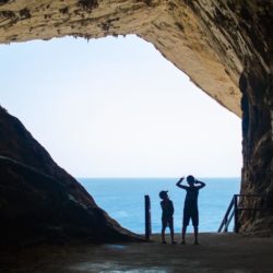 Die Höhlen von Arta: Blick aufs Meer