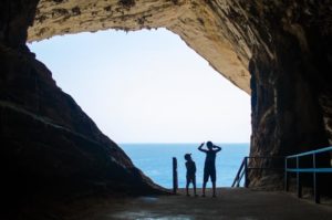 Die Höhlen von Arta: Blick aufs Meer