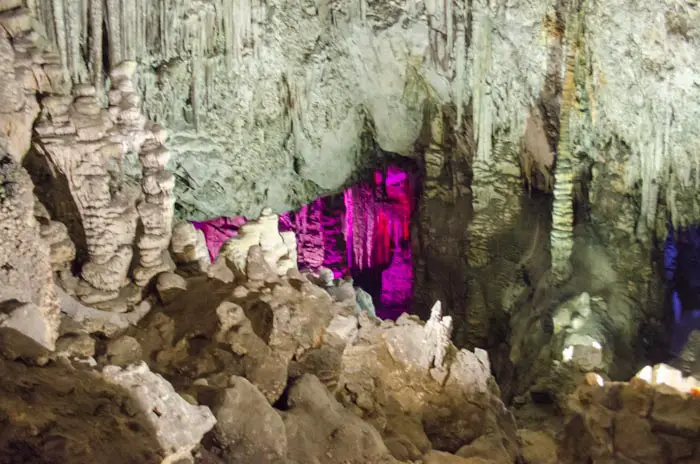 Die Tropfsteinhöhle in Artà, Coves d'Artà