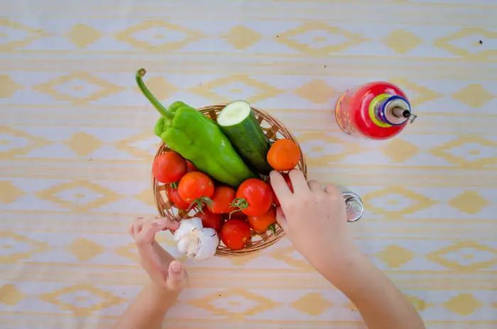 Rezept: Spanische Tomatensuppe, Gazpacho