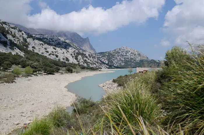 Wandern am Stausee Cuber, Mallorca