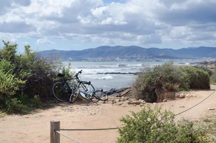 Fahrradtour: Auf dem Küstenradweg in Palma de Mallorca