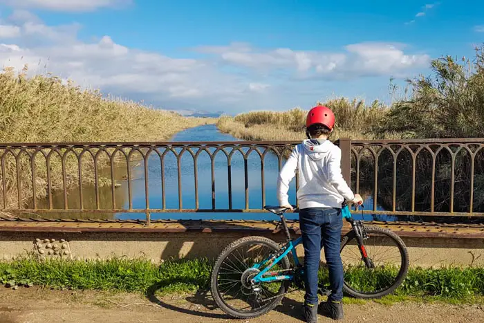 Radfahren im Naturpark Albufera