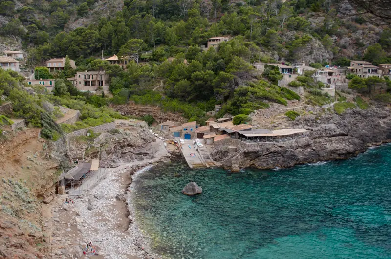 Die Bucht Cala Deià