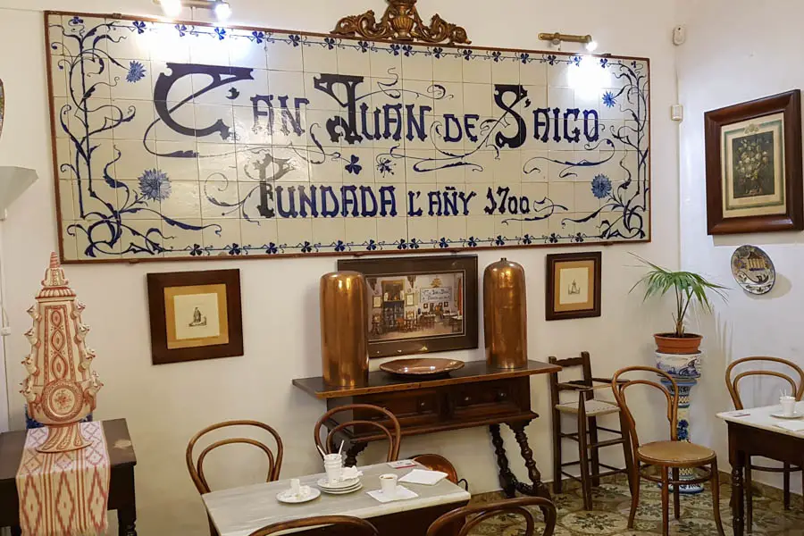 Traditionscafé in Palma: Ca'n Joan de's Aigo