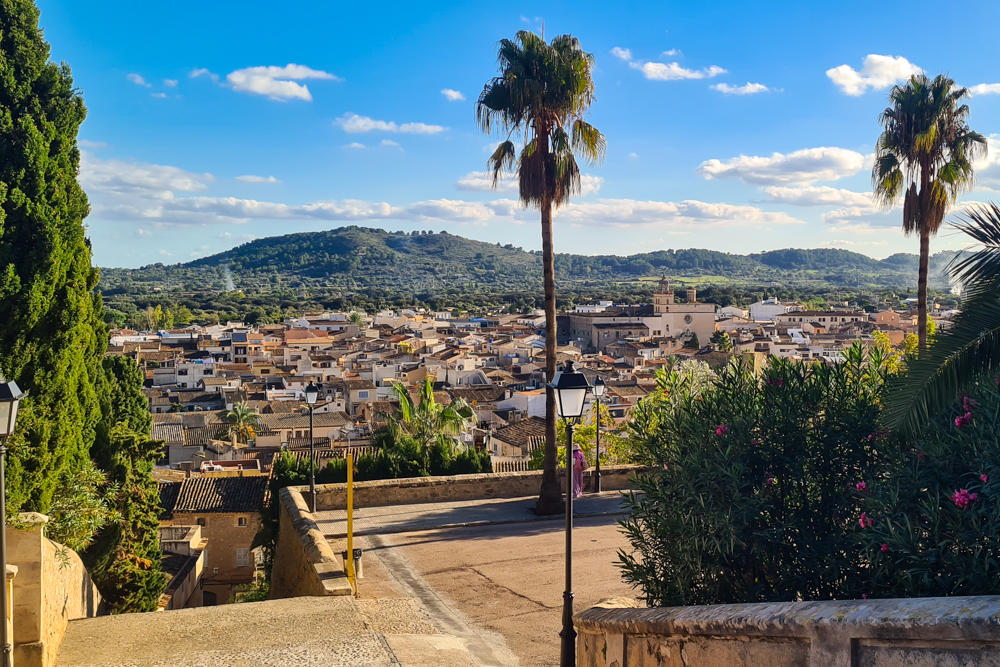 Die Kleinstadt Artà im Osten von Mallorca