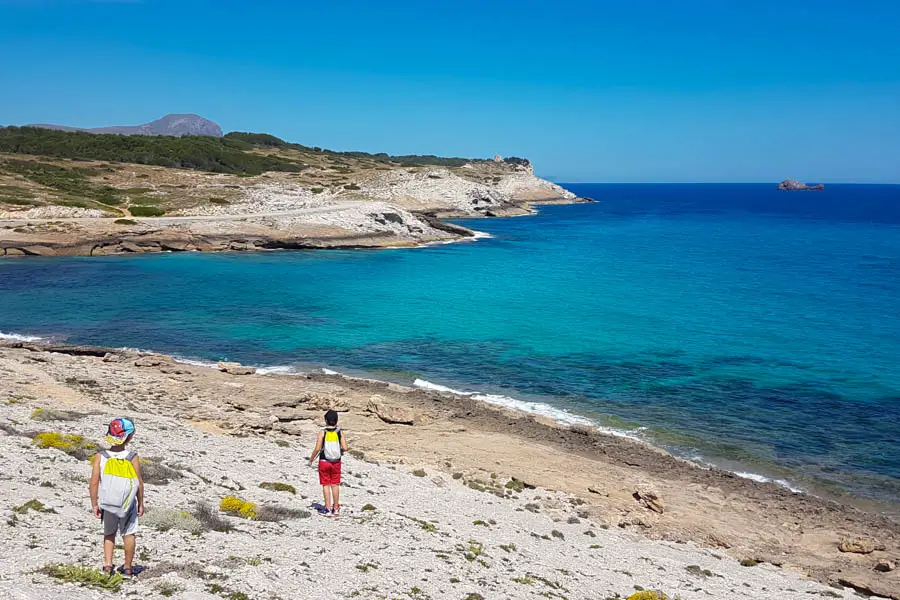 Wandern an der Cala Torta