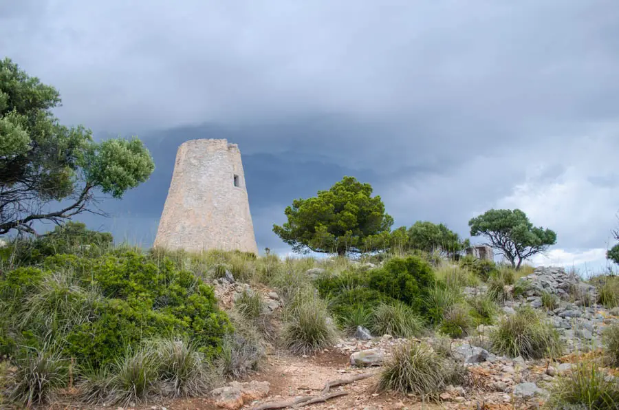 Cap Vermell, Wandern in Canyamel