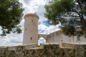 Die Burg Castell Bellver in Palma de Mallorca