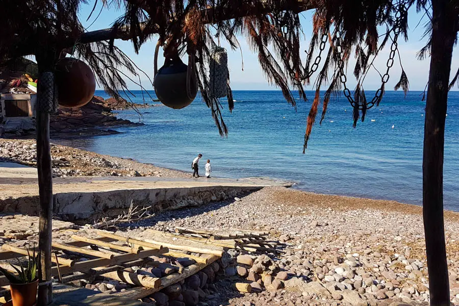 Fischerdorf und Strand Port des Canonge