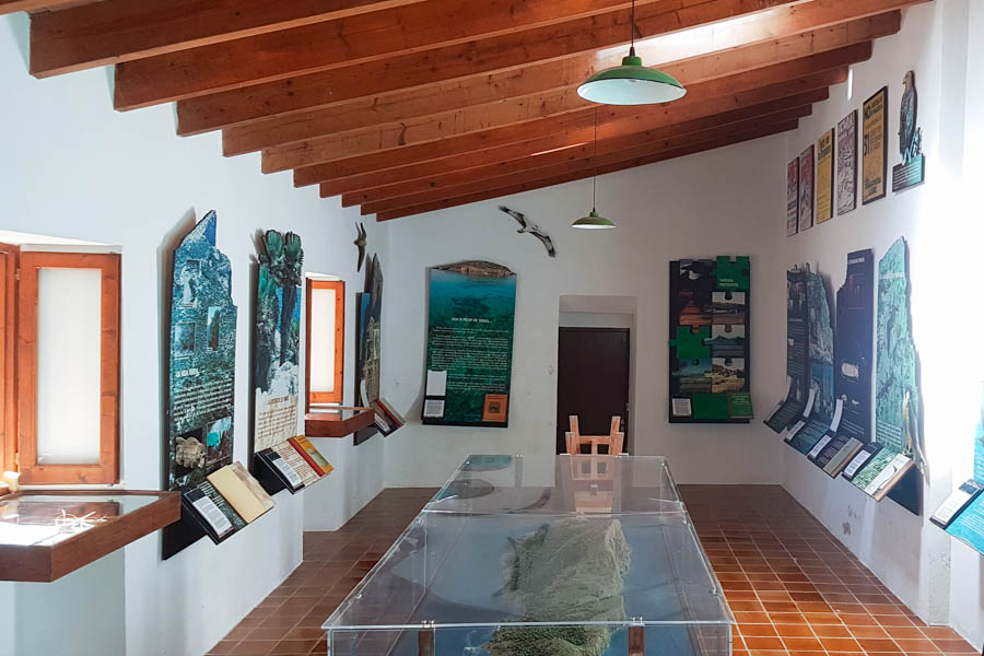 Museum auf der Insel Sa Dragonera