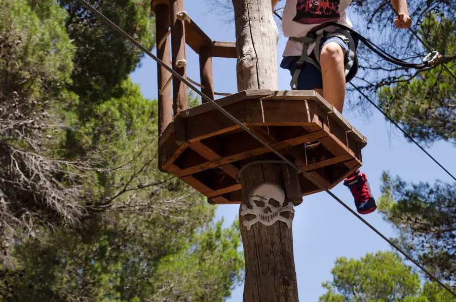 Kletterpark auf Mallorca