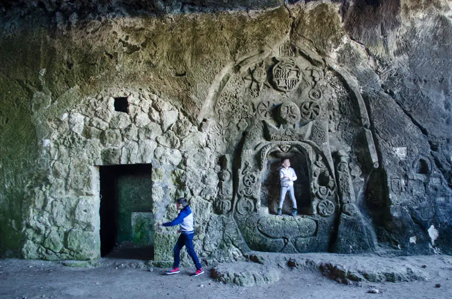 Höhle Drei-Finger-Bucht Portals Vells