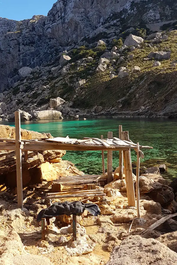 Cala Figuera Strand am Cap de Formentor bei Pollença