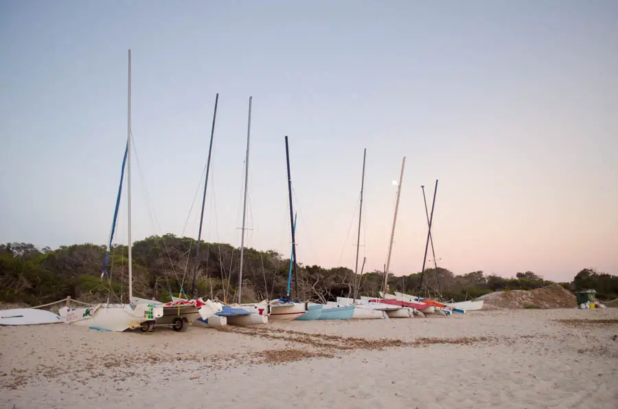 Segeln auf Mallorca: Es Trenc