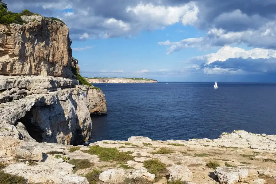 Segeln auf Mallorca: Cala Llombards