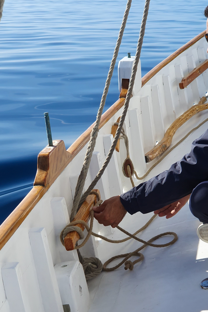 Segeln auf Mallorca im traditionellen Llaut