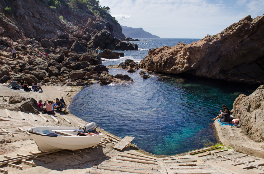 Kleines Fischerdorf S'Estaca bei Port de Valldemossa