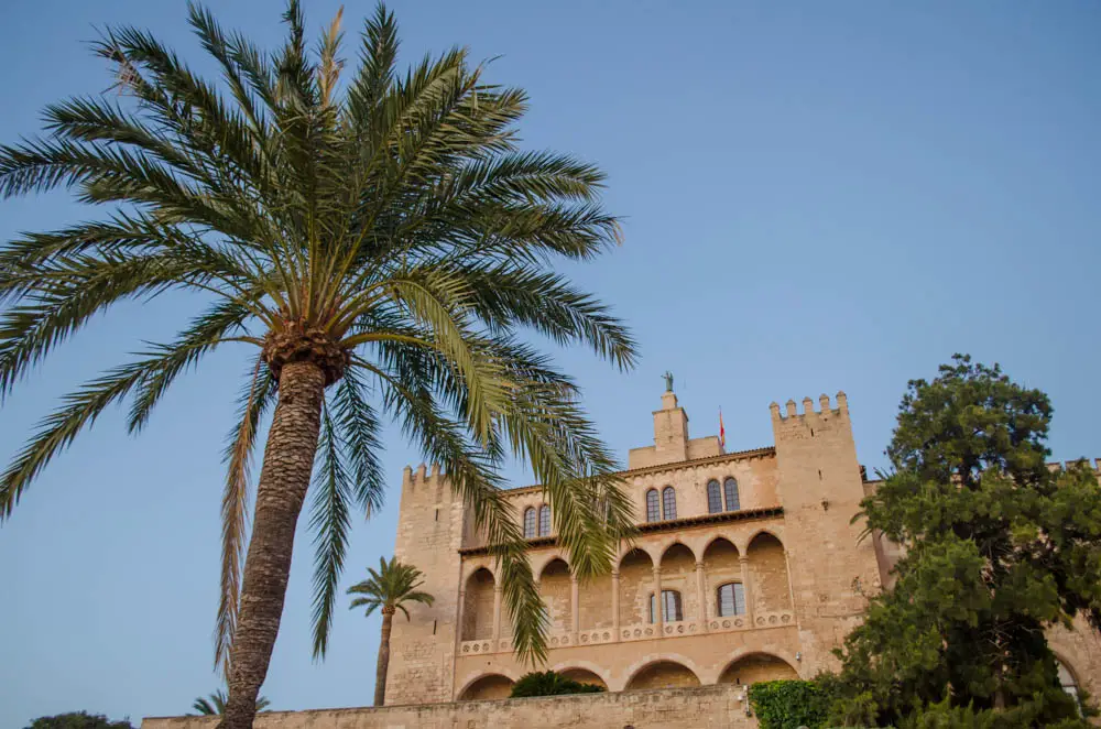 Almudaina Palace in Palma de Mallorca