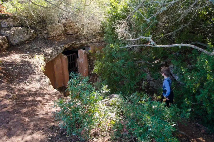 pirate cave at cala varques