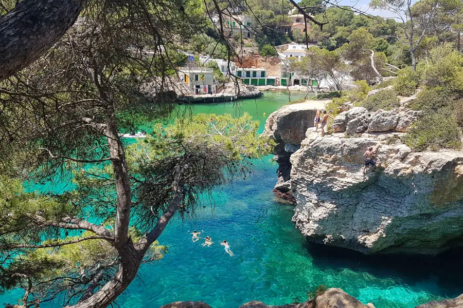 Der Strand von Cala Santanyí