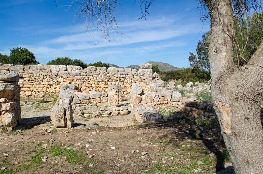 s'Hospitalet Vell Urzeitsiedlung Cala Domingos