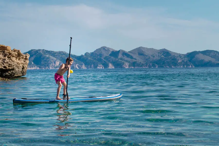 Stand Up Paddle auf Mallorca