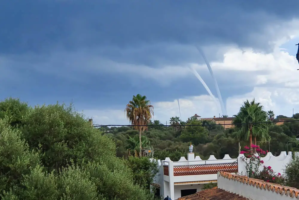 Mallorca bei Regen