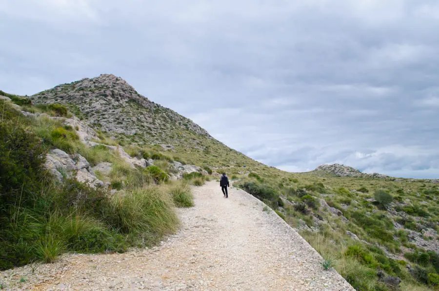 Wanderung in cala sant vicente