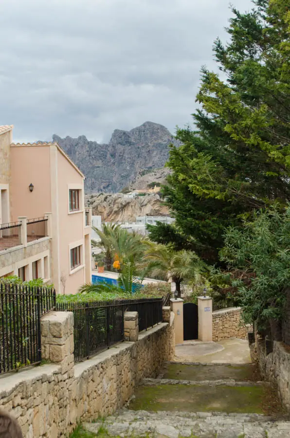 wandern in cala sant vicenç