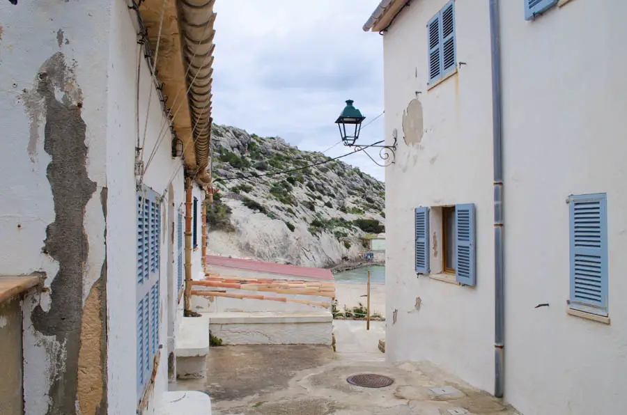 Fischerdorf am Cap de Formentor: Cala Sant Vicente