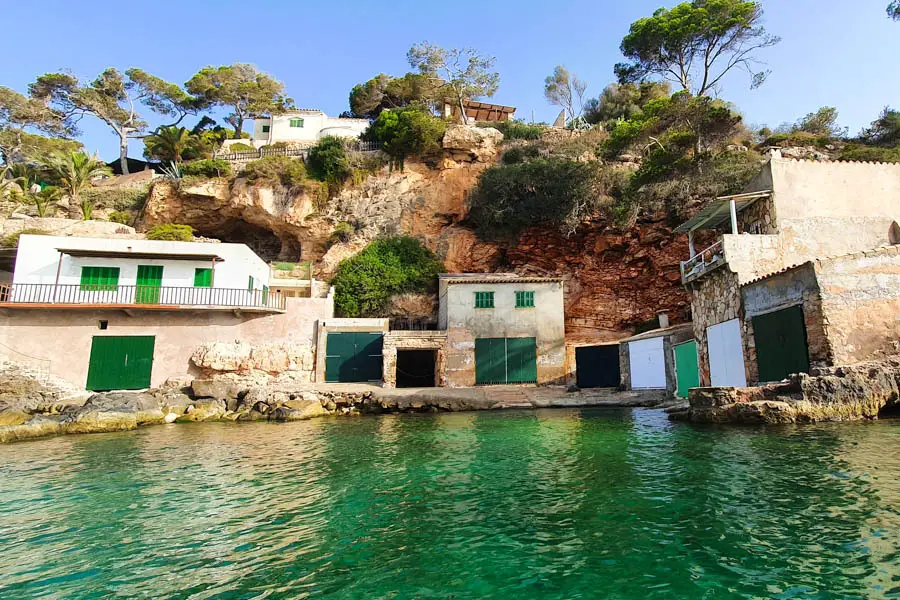 The Cala Llombards Beach in Mallorca